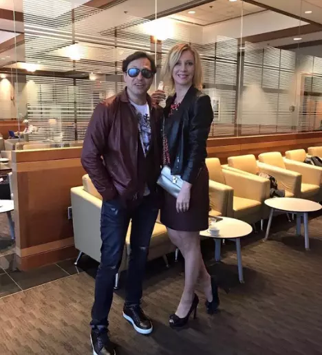 Мария Захарова похвасталась случайной встречей с Александром Реввой в аэропорту