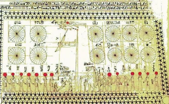 Загадочная звездная карта обнаружена на потолке гробницы Сенмута