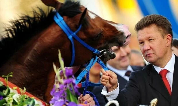 Коневладелец Алексей Миллер потратит 200 млн рублей на рекламу «Газпрома» на телеканале про лошадей