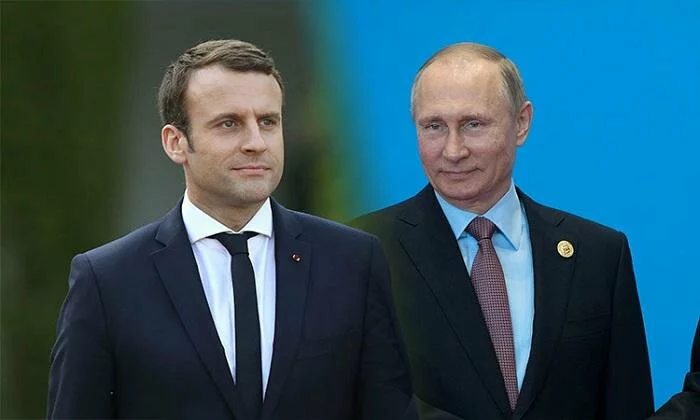 Макрон рассказал о своем отношении к России накануне визита Путина во Францию
