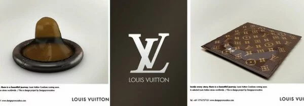 Презервативы от Louis Vuitton оценены в 68 долларов