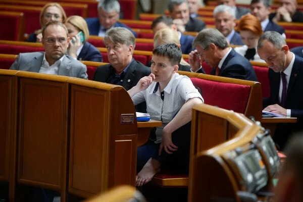 Савченко: В Верховной раде Украины мужчин нет