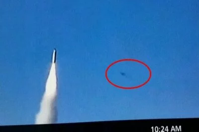 НЛО следил за пуском баллистической ракеты в КНДР