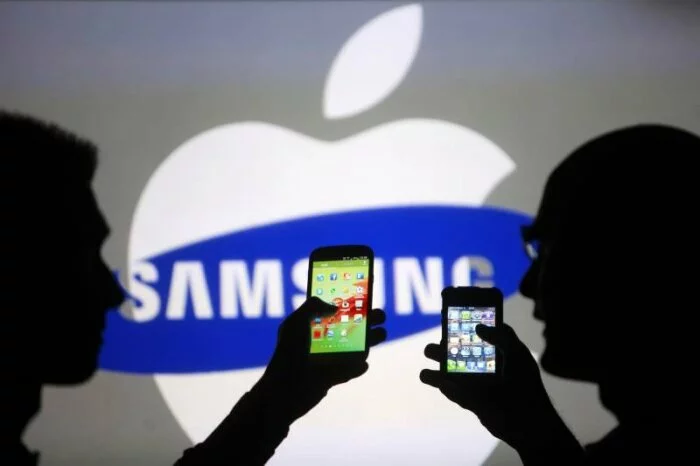 В Сети назвали причины конкуренции компаний Apple и Samsung