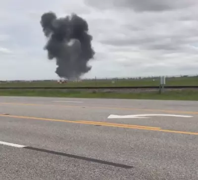 В США потерпел крушение F-16, пилот катапультировался