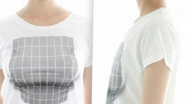 В Японии появилась футболка с функцией добавления пышной груди