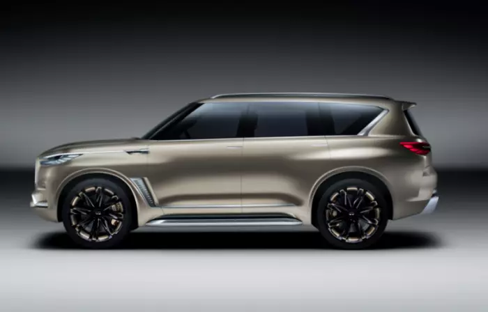 Компания Infiniti изменила дизайн внедорожника QX80