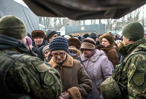 Жители Авдеевки отказались говорить с чиновниками на украинском