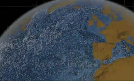 Ученые NASA показали все течения на Земле