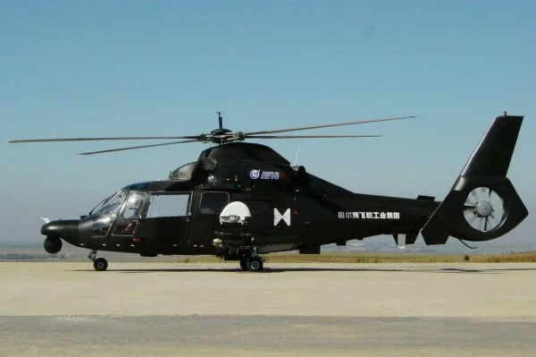 Боевой вертолет Z-19E «Черный торнадо» испытали в Китае