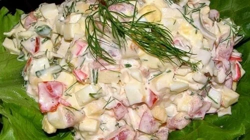 Рецепты салатов: простые и вкусные салаты, как быстро приготовить дома