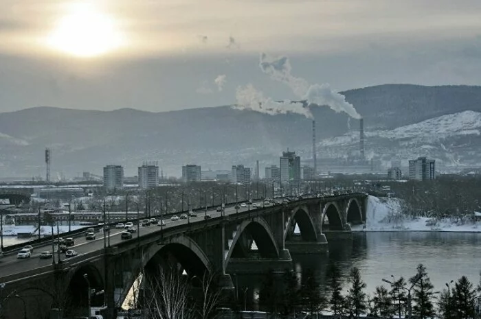 В Красноярском крае уменьшилось количество вредных выбросов в атмосферу