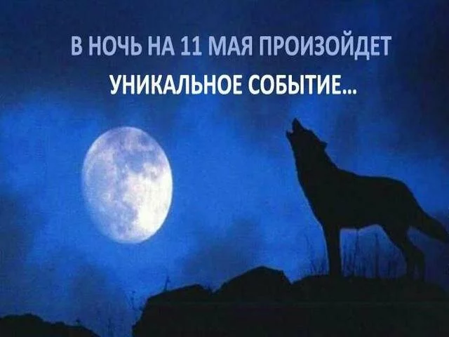 Уникальное полнолуние Волка будет 11 мая 2017 года, не пропустите важный вечер накануне
