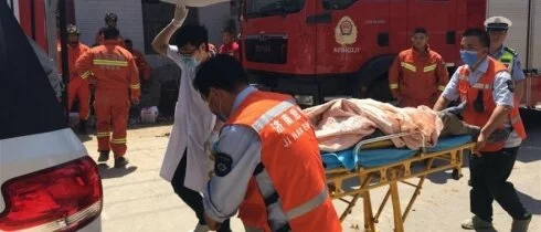 В Китае при обрушении строящегося дома погибли шесть человек