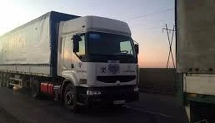 В «ЛНР» проехали 13 грузовиков со стройматериалами от ООН