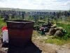 В Новоульяновске на кладбище устроили свалку мусора
