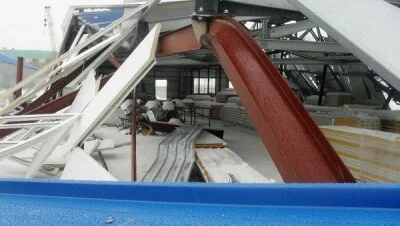 В Петербурге обрушилась крыша строящейся школы