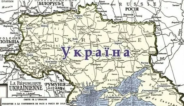 В Сети обсуждают карту Украины с Крымом и Кубанью