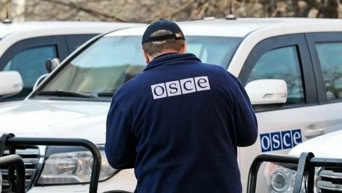 В сети опубликовали видео подрыва автомобиля СММ ОБСЕ на Луганщине