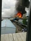 28 пожарных тушили в Инзе «Магнит», иконную лавку и торговые ряды