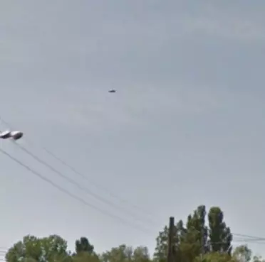 Google показал над Майкопом неопознанный летающий объект