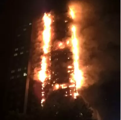 На западе Лондона горит 27-этажный жилой дом