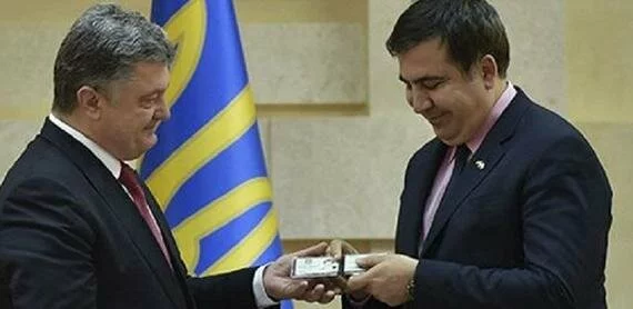 «Сам породил, сам и убью»: Порошенко облил грязью Саакашвили