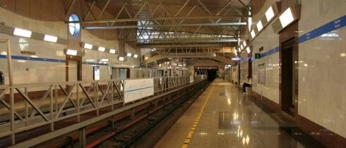 Станцию метро «Парнас» закрыли на вход