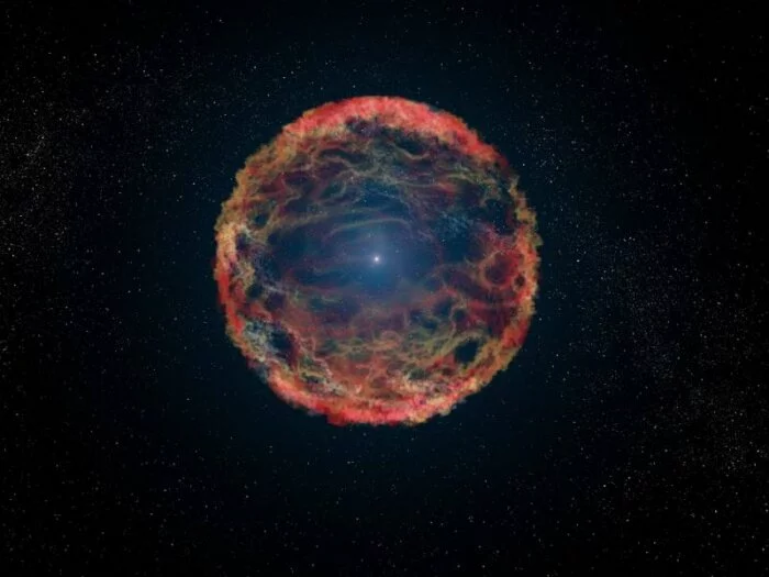 Ученые смоделировали рождение сверхновой звезды