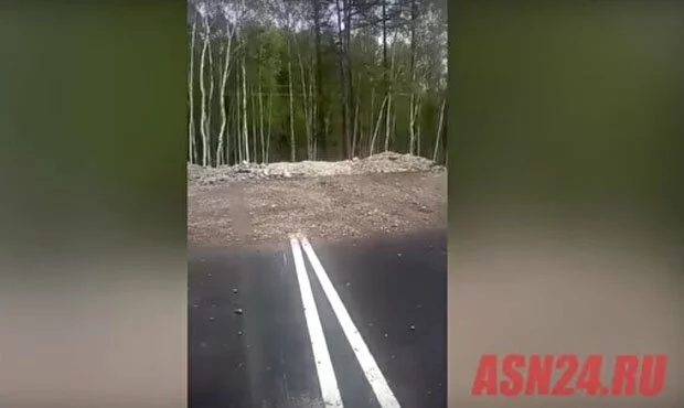В Амурской области обнаружили скоростную трассу, которая внезапно заканчивается в лесу