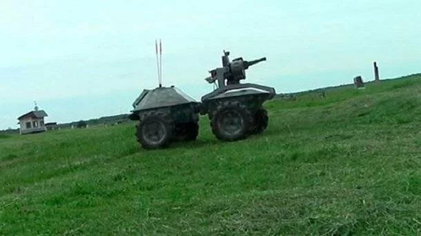 В Украине представили боевой беспилотный автомобиль «Черепашка»