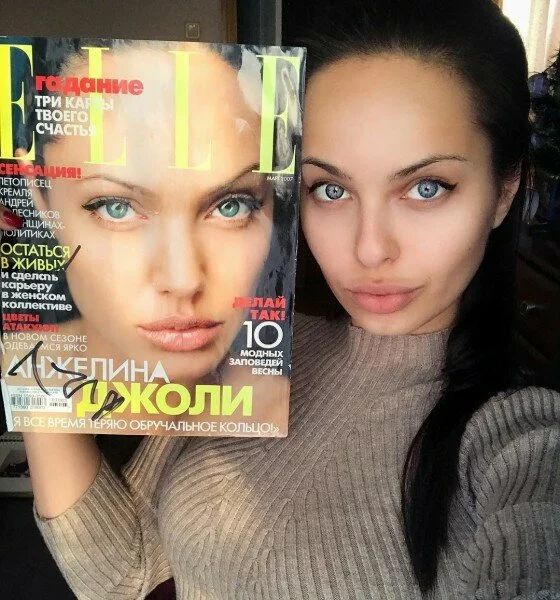 Российская «Анджелина Джоли» доказала, что красива без макияжа
