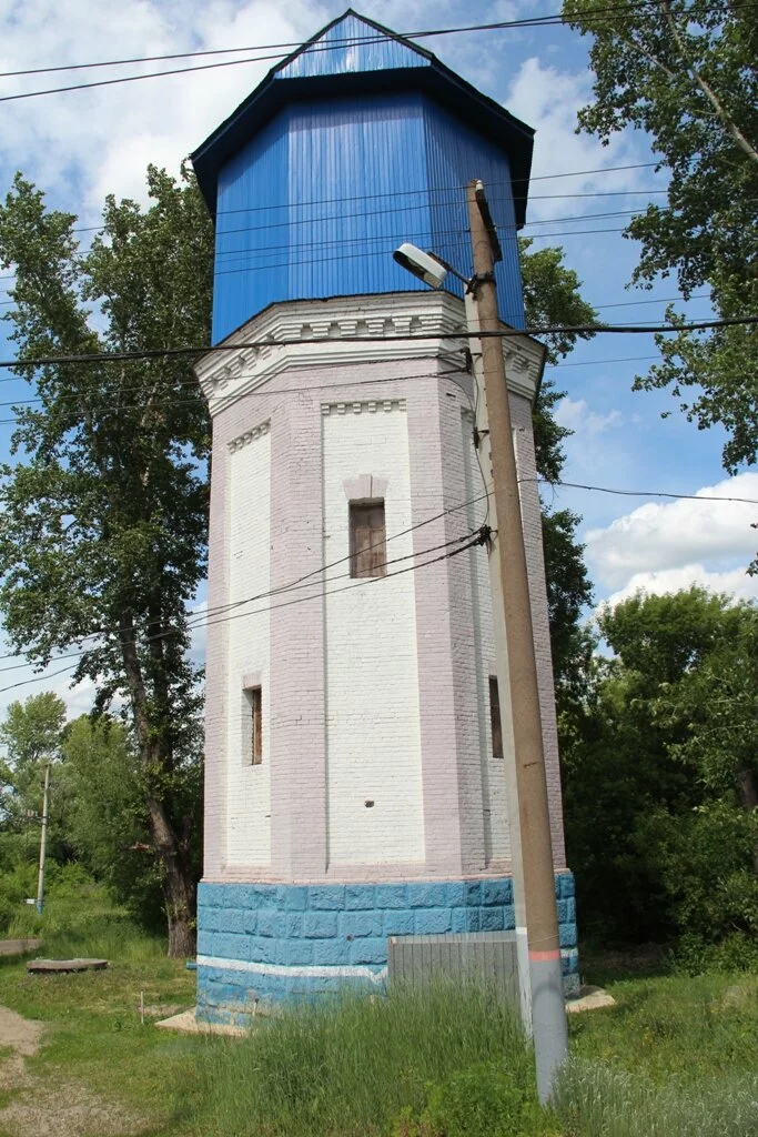 Шарпудин ХАУТИЕВ: «Ансамбль железнодорожной станции «Прасковьино» (водонапорная башня)