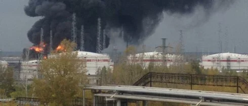 СК возбудил дело по факту пожара на НПЗ в Нижегородской области