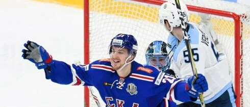 СКА победил «Сибирь» и установил рекорд КХЛ по числу побед подряд