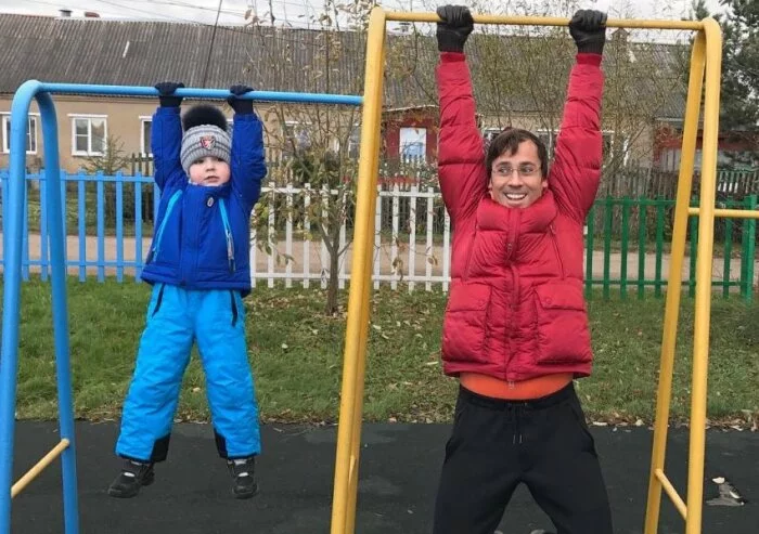 Максим Галкин показал свои занятия спортом с сыном Гарри