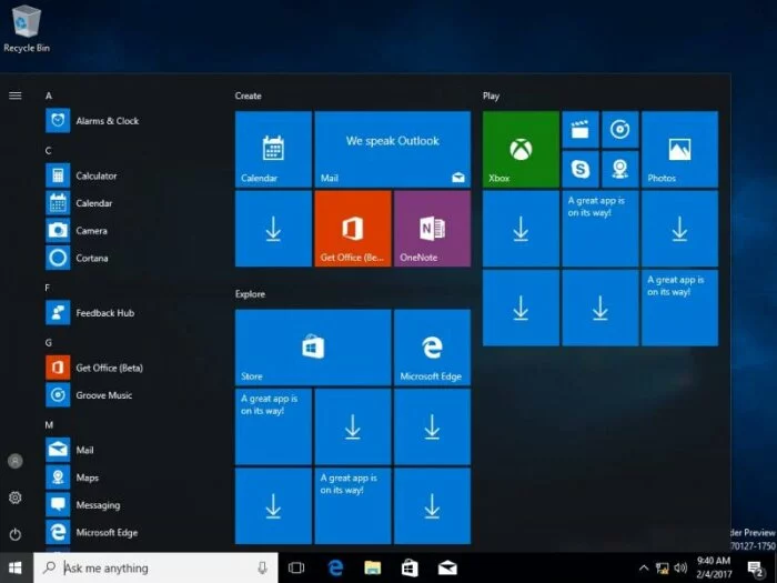 ТОП-5 полезных функций новой Windows 10 возглавило перетаскивание меню пуск