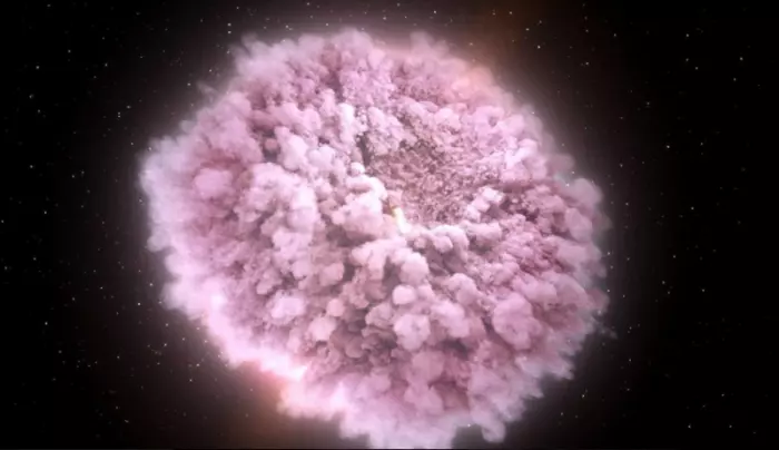 В NASA показали столкновение нейтронных звезд?