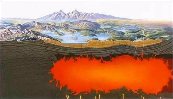 Ученые: Извержение вулкана Йелоустоун изменило климат Земли