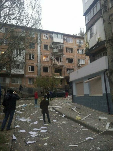 В центре Донецка произошел взрыв