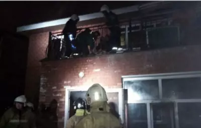 В Иркутске сгорел нелегальный дом престарелых
