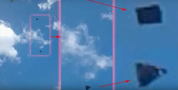 В Сети появилось видео тайного общения экипажа корабля ВВС США с пришельцами