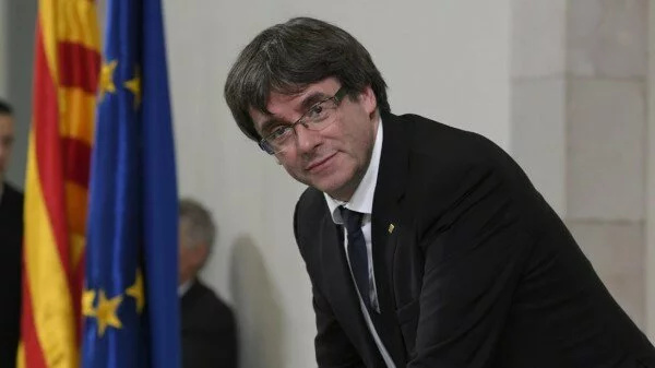 Выступление лидера Каталонии было отменено в последний момент