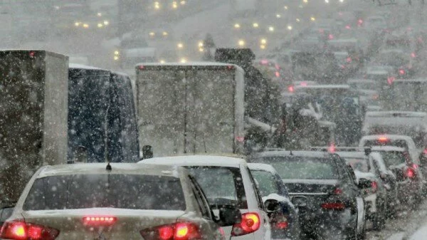 Непогода спровоцировала 7-балльные пробки в Ростове