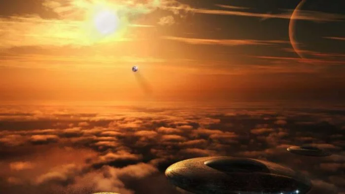 Уфологами возле Солнца замечен очередной гигантский НЛО